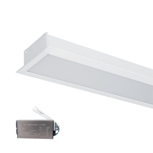 HIGH POWER LED PROFIL SÜLLYESZTETT SZERELÉSŰ S48 40W 4000K FEHÉR+SÜRGŐSSÉGI KÉSZLETTEL