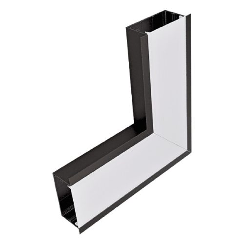 L-SAROKELEM S48 LED PROFILHOZ FEKETE SÜLLYESZTETT 
