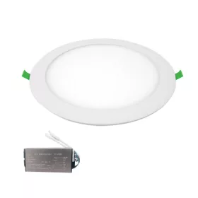 VÍZÁLLÓ LED PANEL KEREK 7W 6500K IP65+INVERTERREL
