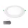 VÍZÁLLÓ LED PANEL KEREK 7W 6500K IP65+INVERTERREL