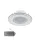 LED PANEL ÜVEG KEREK 18W 2700K+INVERTERREL