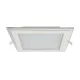 LED PANEL ÜVEG SZÖGLETES 18W 4000K