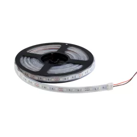 LED SZALAG LED300 5050 12V/DC IP65 60PCS/1M HIDEG FEHÉR