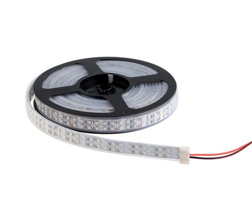 LED SZALAG LED1200 3528 12V/DC IP65 2X120PCS/1M HIDEG FEHÉR