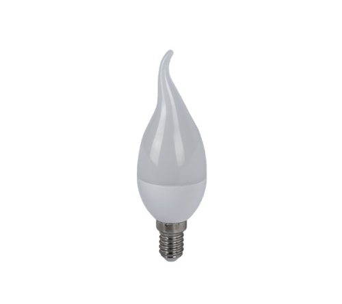 LED IZZÓ LÁNG 6W E14 230V MELEG FEHÉR