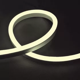 NEON FLEX LED SZALAG 12W/M 24V IP65 MELEG FEHÉR