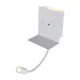 LED FALI LÁMPA 6W 3000K FEHÉR