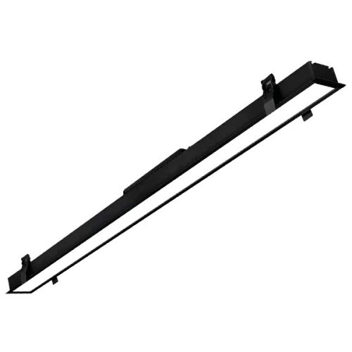 ELMARK LED PROFIL SÜLLYESZTETT SZERELÉSŰ 600mm 24W 3000K FEKETE