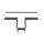 T-CONNECTOR FOR ELMARK PROFILE RECESSED 4000K FEKETE