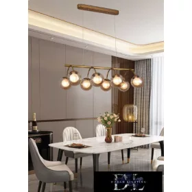 UNIVERSO Függeszték 8xG9 IP20 740x1200mm arany