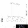 UNIVERSO Függeszték 8xG9 IP20 740x1200mm arany
