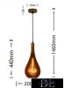 UNIVERSO Függeszték 1xE27 IP20 D200x1460mm amber
