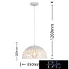 UNIVERSO Függeszték E27 max.60w IP20 ∅360 fehér