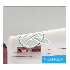   UNIVERSO Függeszték LED 60w 4800lm CCT.kap ∅500mm IP20 fehér
