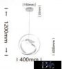 UNIVERSO Függeszték 53w 4240lm 6500k IP20 Fehér D400x1200mm