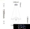 UNIVERSO Függeszték 70w 5600lm 6500k IP20 Fehér D600x1500mm