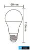 UNIVERSO LED izzó E27 DC12-24v 10w 900lm 6500k