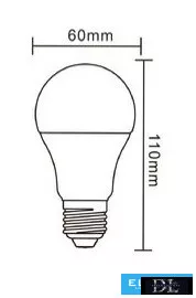 UNIVERSO LED izzó E27 DC12-24v 10w 900lm 4000k