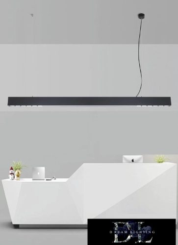 UNIVERSO Függeszték 42w 2720lm CCT IP20 Fekete 1183x56x33mm