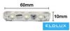 UNIVERSO LED modul 3xSMD-2835 DC:12V 1.2w 140lm 3000k 60x10mm 20db/csomag