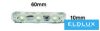 UNIVERSO LED modul 3xSMD-2835 DC:12V 1.2w 140lm 6500k 60x10mm 20db/csomag