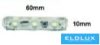 UNIVERSO LED modul 3xSMD-2835 DC:12V 1.2w 140lm Pirosfény 60x10mm 20db/csomag