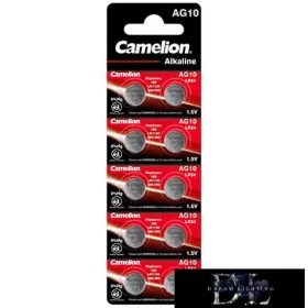 CAMELION alkáli gombelem 1.5V AG10/LR54/LR1130/389-BP10