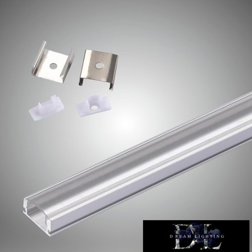 UNIVERSO mennyezetre aluprofil átlátszó fedlappal 2m 17.35*6.9mm