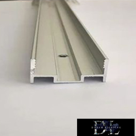 UNIVERSO mennyezetre aluprofil fedlap nélkül 1m*10mm