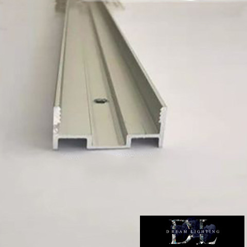 UNIVERSO mennyezetre aluprofil fedlap nélkül 1m*12mm