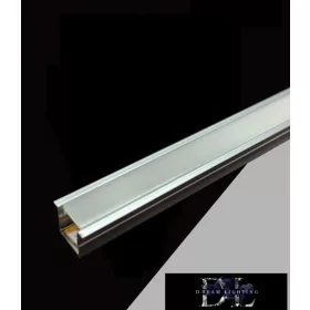   UNIVERSO Süllyesztett profil LED szalaggal 12V 7W-800lm/M 6500K IP20 2M