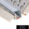 UNIVERSO Belső sarok aluprofil matt fedlappal 2m 50*24.38mm