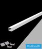 UNIVERSO LED aluprofil matt fehér fedlappal 2m 35x35mm
