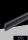 UNIVERSO Lábazati profil opál takaróval 10mm-es LED szalagnak Fekete 2000x14x60mm