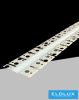UNIVERSO Flexibilis süllyesztett aluprofil matt fehér fedlappal belső:12.6mm 1.5m
