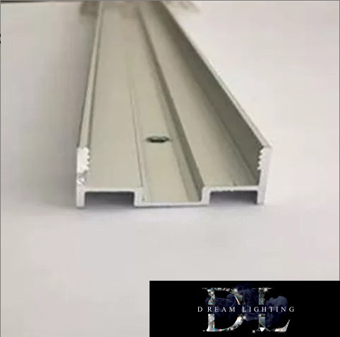 UNIVERSO mennyezetre aluprofil fedlap nélkül 1m*5mm