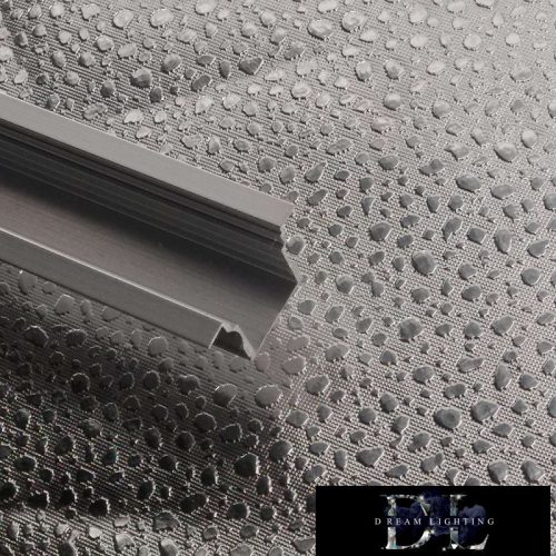 ELDLUX Alumínium profil (17*14mm aluprofil 2m. fedlap 2m. 2db végzáró. 4db felfogató)