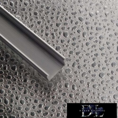 ELDLUX Alumínium profil (17*7mm aluprofil 2m. fedlap 2m. 2db végzáró.) Felfogatót  és végzárót nem tartalmaz!