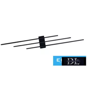   UNIVERSO Fali lámpa 23w 1840lm 4000k IP20 Fekete 720x110x50mm