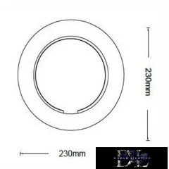 UNIVERSO fali lámpa LED 15w 1200lm CCT IP20 ∅230x40mm fehér