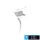 UNIVERSO Fali lámpa 10w 800lm CCT IP20 Fehér 320x190mm