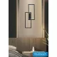 UNIVERSO Fali lámpa 32W 2560lm CCT 250x600x50mm IP20 fekete