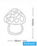 UNIVERSO Fali lámpa 9w 630lm CCT IP20 185x195mm fehér