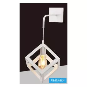   UNIVERSO Fali lámpa 1xE27 max.60w 170x170mm IP20 Fehér 5év