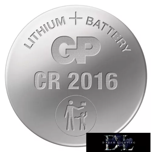 GP lítium gombelem CR2016 5db/bliszter