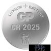 GP lítium gombelem CR2025 5db/bliszter