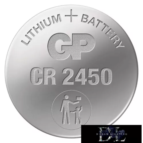 GP lítium gombelem CR2450 5db/bliszter