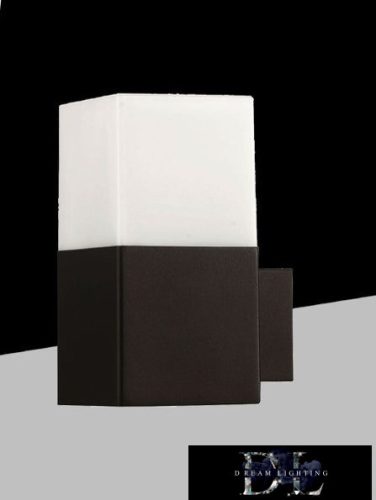 UNIVERSO Kültéri fali lámpa 1xE27 max.13w IP44 fekete 110x78x160mm 5év