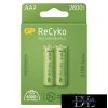 GP ReCyko NiMH akkumulátor HR6 (AA) 2600mAh 2db