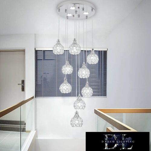 UNIVERSO Csillár 7w + G9x3.5w 4000lm 6500k 300×800mm IP20 króm